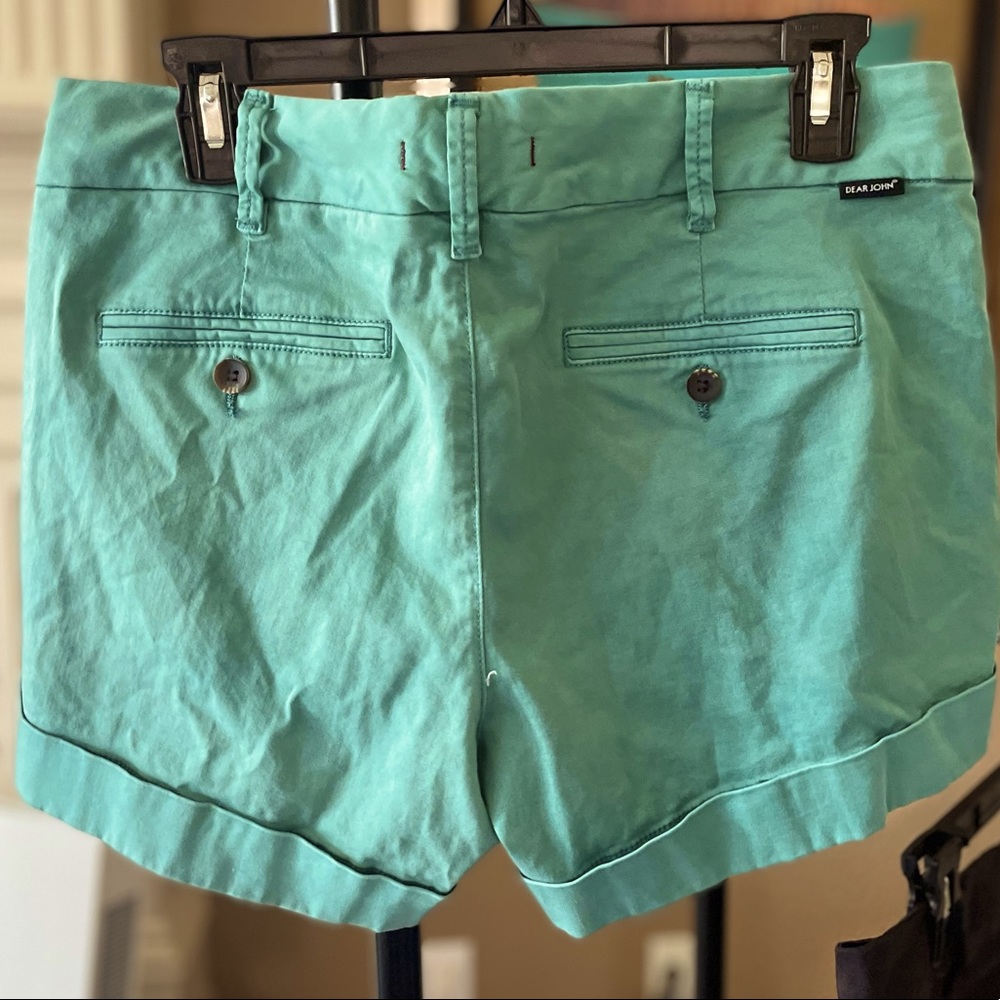Dear John Hampton style size 29 teal/green